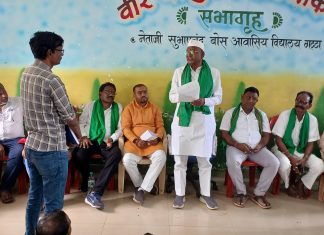 अतिदुर्गम ‘गट्टा’ (जांबिया) भागात खासदार डॉ. नामदेव किरसान यांचा जनतेशी थेट संवाद : नागरिकांच्या व परिसरातील ग्रामसभांच्या जाणून घेतल्या समस्या