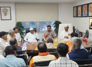 आदिवासी विभागातील विविध विषयांवर मुंबई येथे महत्त्वपूर्ण बैठक; खासदार डॉ. नामदेव किरसान यांची प्रमुख उपस्थिती