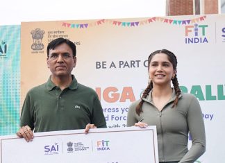 शर्वरी बनीं ‘यंग फिट इंडिया आइकन’