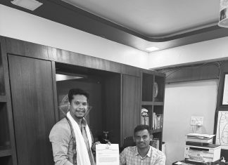 राजुऱ्यातील वाढते अपराध व अवैध धंद्यानवर लगाम घाला : कर्तव्यदक्ष पो. निरीक्षक नियुक्त करण्यासाठी शंतनू धोटे यांचे पोलीस अधिक्षकांना निवेदन