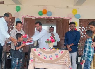 उमरखेड येथील शहीद भगतसिंग न.प मराठी शाळा क्र. 2 येथे प्रवेशोत्सव मोठ्या उत्साहात साजरा