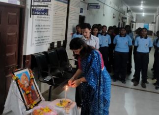 डॉ. आंबेडकर महाविद्यालयात शाहू महाराज जयंती व व्यसनमुक्ती शपथ