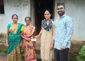 दुःखाच्या काळात दिलासा : अजय कंकडालवार यांच्याकडून नीलाबाई कुमरे यांना मदतीचा हात…!