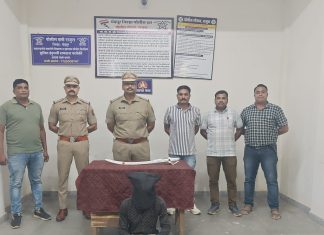 पोलिसांची धडक कारवाई-अवैध तलवारीसह एकजण गजाआड