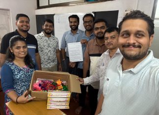 दापोलीतून “एक राखी जवानांसाठी” अभियानाअंतर्गत सीमेवर राख्या रवाना