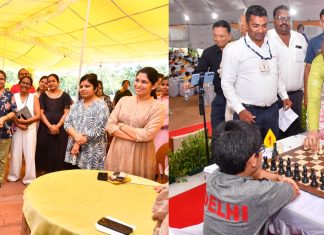 राष्ट्रीय बुद्धिबळ अजिंक्यपद स्पर्धेतील खेळाडूंच्या पालकांशी निशा जैन यांचा संवाद; दुसऱ्या सत्राचे ऐश्वर्या रेड्डी यांच्याहस्ते सुरवात