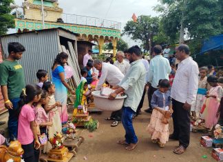 अर्हेर – नवरगाव येथे तान्हा पोळा उत्साहात साजरा