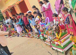 चिखपहेला येथे तान्हा पोळा उत्साहात साजरा