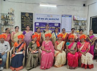 इनरव्हिल क्लब अंबाजोगाई कडून शिक्षकांना नेशन बिल्डर अवॉर्ड देत कर्तृत्वाचा सन्मान