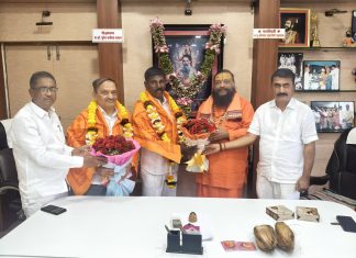 सेवागिरी देवस्थान ट्रस्टच्या चेअरमन पदी अध्यात्मिक वारसा असणारे संतोष वाघ यांची निवड.l