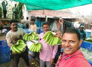 धरणगाव तालुक्यातील केळी उत्पादक शेतकऱ्याचा मोठा यश — एकलंग्न येथून पहिली केळीची गाडी उत्तराखंडकडे रवाना!