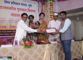 युवा दिग्दर्शक अमर शिंदे महाराष्ट्र कला रत्न पुरस्काराने सन्मानित
