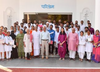 जगातील प्रभावशाली नेतृत्त्व म्हणजे गांधी विचार – डॉ. के. बी. पाटील