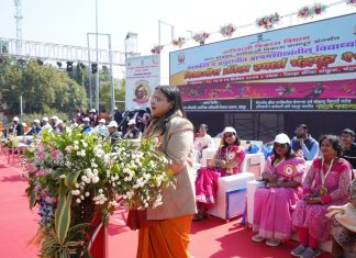 आदिवासी विकास विभागाच्या विभागीय क्रीडा स्पर्धा व विज्ञान प्रदर्शनीचे उत्साहात उद्घाटन