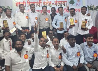 कर्मवीर भाऊराव पाटील विद्यालय पळसो बढे येथील माजी विद्यार्थ्यांचा २७ वर्षांनी स्नेहमेळावा’ उत्साहात संपन्न!