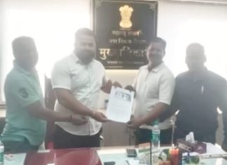 मुख्याधिकारी व बांधकाम अभियंता यांच्यावर ऍट्रॉसिटी अंतर्गत गुन्हा दाखल करावा-भीम आर्मी संघटनेची मागणी