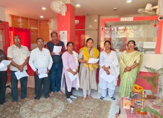 जिजाऊ नागरी सहकारी पत संस्था चिमूर येथे जिजाऊ जयंती साजरी