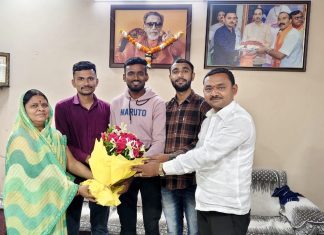 धरणगाव नगराध्यक्ष यांनी केला यशवंतांचा सत्कार…