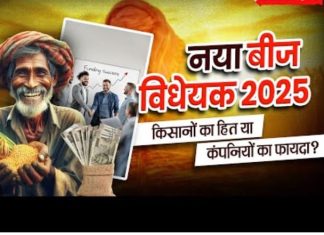 बीज संशोधन बिल- 2025 के निहितार्थ