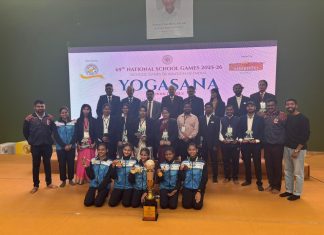 राष्ट्रीय योगासन स्पर्धेत महाराष्ट्राला विजेतेपद