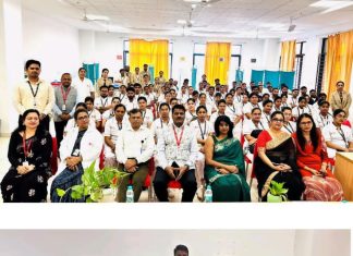 सिम्बायोसिस कॉलेज ऑफ नर्सिंग पुणे येथे आपत्ती व्यवस्थापन कार्यशाळेचे यशस्वी आयोजन…..