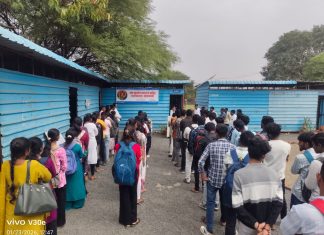 संत नामदेव महाराज कनिष्ठ महाविद्यालय येथे 12 वी च्या विद्यार्थ्यांनी घेतली कॉपी मुक्तीची शपथ; प्राचार्य संजीव मुंडे सर