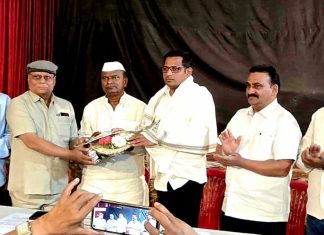 शब्दगंध परिवाराच्या सत्काराने भारावलो : संपतदादा बारस्कर