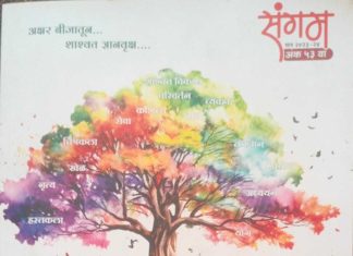 शिवाजी विद्यापीठ नियतकालिक स्पर्धेत वेणूताई चव्हाण कॉलेजच्या ‘संगम’ला तृतीय क्रमांक