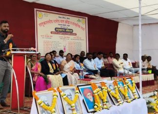 तालुकास्तरीय शालेय बालक्रिडा व सांस्कृतिक स्पर्धा उत्साहात संपन्न