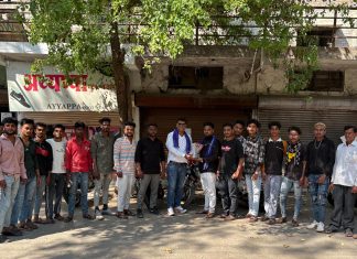 सावखेडा येथे युवकांचा भीम आर्मीमध्ये प्रवेश सोहळा