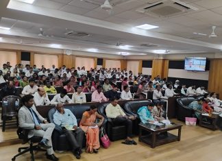 वन अकादमी येथे जलसाक्षरता बाबत प्रशिक्षण