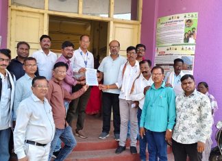 वृत्तपत्रांच्या विविध मागण्यांसाठी चिमूर तालुका व्हॉईस ऑफ मीडियाने दिले निवेदन