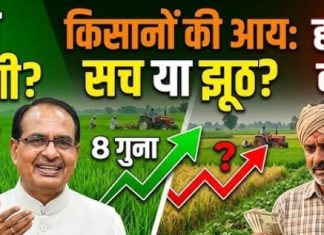 लफ्फाज हो तो शिवराज सिंह जैसा! : हर रोज 115 किसान आत्महत्या, लेकिन लफ्फाजी आमदनी आठ गुना बढ़ने की