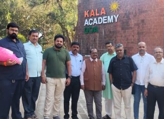 डिजिटल मीडियाच्या ४ मे रोजी पणजी गोवा येथे होणाऱ्या महा अधिवेशनाच्या तयारीची राजा माने यांनी केली पाहणी