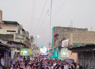 उमरखेडमध्ये भारतरत्न डॉ. बाबासाहेब आंबेडकर यांची १३५ वी जयंती उत्साहात साजरी