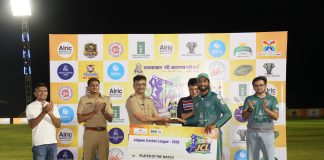 २४२ धावांचा डोंगर सर करत अमळनेर सुहांस जायंटसची जळगाव क्रिकेट लिगच्या फायनलमध्ये धडक…