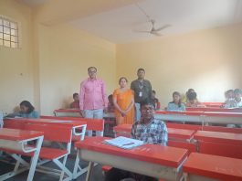 सरस्वती विद्यालयात प्राथमिक शिष्यवृत्ती परीक्षा सुरळीत संपन्न