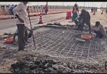 आष्टी येथील निकृष्ट पुलियाच्या कामाची चौकशी करून दोषींवर कठोर कारवाई करा*—— काँग्रेस जिल्हाध्यक्ष महेंद्र ब्राह्मणवाडे