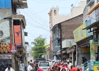 माण-खटावमध्ये शेतकऱ्यांचा पाण्यासाठी आक्रोश मोर्चा