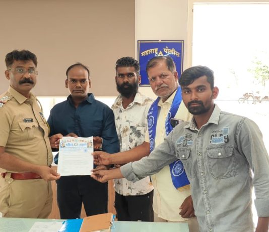फलटण शहरातील वाढत्या गुन्हेगारीला आळा घालण्यासाठी कठोर कायदे, कडक अंमलबजावणी करा. पोलिस प्रशासना कडे भीम आर्मी संघटनेची मागणी