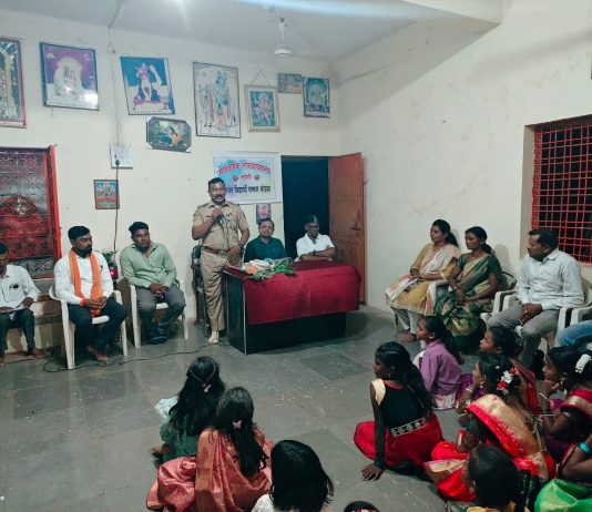 लोणी येथे लोकवाचनालयाचे उद्घाटन व गुणवंत विद्यार्थी सत्कार सोहळा