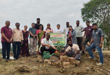 जागतिक पर्यावरण दिनानिमित्त वृक्षारोपण व अमृत गार्डन स्वच्छता अभियान उत्साहात संपन्न